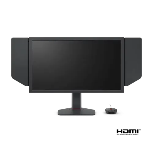 Мониторы/ Benq XL2586X 24.1'', 1920x1080, TN,  540Hz, 100M:1, 350cd, 1ms, 3*HDMI, DP; Height adj 155, Pivot, Flicker-free;Low Blue Light, Calibration Report, Shading Hood, 3Y, Grey