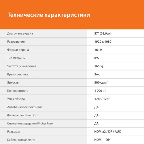 Монитор SunWind 27