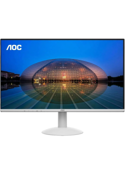 Монитор AOC 24B30H3/BW 23.8'', 1920x1080, IPS, 120hz, 20M:1, 300cd, 4ms, VGA, HDMI 1.4, VESA, 3Y, White/ AOC 24B30H3/__ 23.8'', 1920x1080, IPS, 120hz, 20M:1, 300cd, 4ms, VGA, HDMI 1.4, VESA, 3Y, White