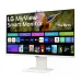 Монитор LG LCD 32SR85U-W/ LG MyView 32SR85U-W 31.5'' 4K UHD Smart Monitor, IPS, 400cd/m2, 16:9, 5мс (GtG), 60Hz, 178/178, speakers 5Wx2, webcamera, внешний БП, USB Type-C(90W), 2xHDMI, USB, VESA 100x100 mm, HAS, webOS