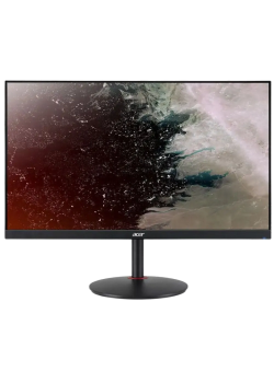 Монитор/ ACER XV272UV3BMIIPRX 27'', ZeroFrame Yes, Black, 16:9, IPS, 2560x1440, 0,5 / 1ms, 350, 400 HDR Peakcd, 180Hz, 2xHDMI(2.0) + 1xDP(1.2) + Audio Out, Speakers 2Wx2, sync: FreeSync Premium, hdr: HDR 400, hadj 120, DE: Delta E<1