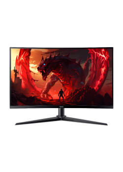 Монитор/ ACER Nitro XZ270UX6bmiiphx 27'', ZeroFrame, Curved 1500R, Black, 16:9, VA, 2560x1440, 1 / 0,5 (GTG, Min.)ms, 250cd, 220Hz, 2xHDMI(2.1) + 1xDP(1.4) + SPK + Audio Out, Speakers 2Wx2, sync: FreeSync Premium, hdr: HDR 10, hadj 120, Vesa:75x75