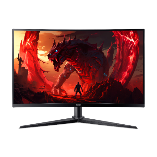 Монитор/ ACER Nitro XZ270UX6bmiiphx 27'', ZeroFrame, Curved 1500R, Black, 16:9, VA, 2560x1440, 1 / 0,5 (GTG, Min.)ms, 250cd, 220Hz, 2xHDMI(2.1) + 1xDP(1.4) + SPK + Audio Out, Speakers 2Wx2, sync: FreeSync Premium, hdr: HDR 10, hadj 120, Vesa:75x75