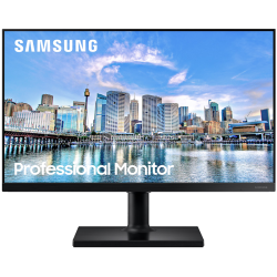 Samsung F24T450FZI 23.8'' LCD IPS LED monitor, 1920x1080, 5(GtG)ms, 250 cd/m2, 178°/178°, MEGA DCR (static 1000:1), HDMIx2, DP, USB 2.0x2, speakers, VESA 100x100 mm, HDMI cable, HAS, внутренний БП, EnergyStar, black