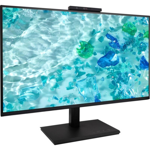 Монитор/ ACER Vero B277UD6bmiiprczx 27'', ZeroFrame, Black, PCR 85%+OBP 5%, 16:9, IPS, 2560x1440, 4 (GTG)ms, 350cd, 120Hz, 2xHDMI(2.0) + 1xDP(1.4) + SPK + Audio Out + USB 3.2x3+USB-B (1up 3down) + Adj. Webcam 5M IR/Mic array, Speakers 2Wx2, sync: FreeSync Монитор/ ACER Vero B277UD6bmiiprczx 27'', ZeroFrame, Black, PCR 85%+OBP 5%, 16:9, IPS, 2560x1440, 4 (GTG)ms, 350cd, 120Hz, 2xHDMI(2.0) + 1xDP(1.4) + SPK + Audio Out + USB 3.2x3+USB-B (1up 3down) + Adj. Webcam 5M IR/Mic array, Speakers 2Wx2, sync: FreeSync