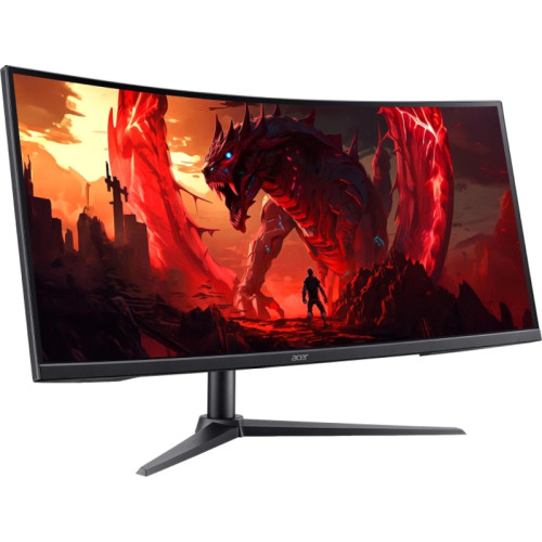 Монитор Acer XZ340CURW0bmiiphx 34'', Curved 1500, 21:9, VA, UWQHD, 1/5ms, 250cd, 240Hz, HDMI, DP, SPK, HAS