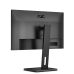 AOC 24E3QAF 23.8'', 1920x1080, IPS, 75hz, 20M:1, 300cd, 4ms, VGA, HDMI 1.4, DP 1.2, Speakers, H. adj 150mm, pivot, VESA, 3Y, Black