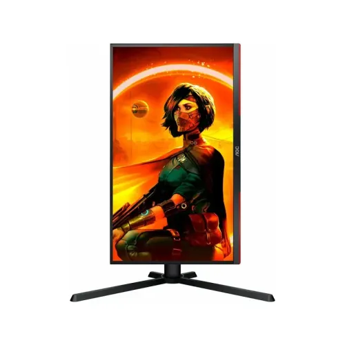 AOC 25G3ZM 24,5'', 1920x1080, VA, 240Hz, 80M:1, 300cd, 1ms, 2*HDMI, DP, Speakers, FreeSync, Low Blue Light, Flicker Free, H. Adj, pivot, VESA, 3Y, Black