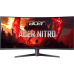 Монитор/ ACER Nitro XZ403CKRbmiiphuzx 39.7'', ZeroFrame, Curved 1000R, Black, 21:9, VA, 5120x2160, 1 / 0,5 (GTG, Min.)ms, 350, 400 peakcd, 180Hz, 2xHDMI(2.1) + 1xDP(1.4) + 1xType-C(90W) + SPK + Audio Out + USB 3.2x2 + USB-B (2up 2down), Speakers 5Wx2, syn