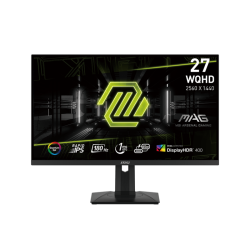 Монитор/ MSI MAG 274QRF QD E2 27'' 2560x1440, Rapid IPS, 178/178, 1мс, 400nit, 1000:1, 180Hz, DP/2HDMI, 2xUSBA/1xUSB-B/1xUSB-C(altDP), LTSP, Black-