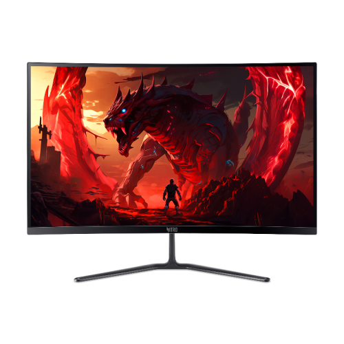 Монитор/ ACER Nitro ED270UX6bmiipx 27'', ZeroFrame, Curved 1500R, Black, 16:9, VA, 2560x1440, 1 / 0,5 (GTG, Min.)ms, 250cd, 220Hz, 2xHDMI(2.1) + 1xDP(1.4) + SPK + Audio Out, Speakers 2Wx2, sync: FreeSync Premium, hdr: HDR 10, Vesa:75x75