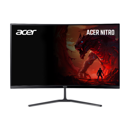 Монитор/ ACER Nitro ED270UX6bmiipx 27'', ZeroFrame, Curved 1500R, Black, 16:9, VA, 2560x1440, 1 / 0,5 (GTG, Min.)ms, 250cd, 220Hz, 2xHDMI(2.1) + 1xDP(1.4) + SPK + Audio Out, Speakers 2Wx2, sync: FreeSync Premium, hdr: HDR 10, Vesa:75x75