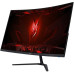 Монитор/ Acer ED320QUS3bmiipx 31,5'', ZeroFrame, Curved 1500R, Black, VA, 2560x1440, 1ms, 250cd, 180Hz, 2xHDMI(2.0), DP(1.4), Speakers 2Wx2, FreeSync, HDR 10, Vesa:100x100