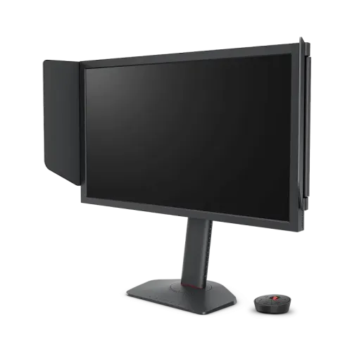 Мониторы/ Benq XL2586X 24.1'', 1920x1080, TN,  540Hz, 100M:1, 350cd, 1ms, 3*HDMI, DP; Height adj 155, Pivot, Flicker-free;Low Blue Light, Calibration Report, Shading Hood, 3Y, Grey