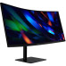 Монитор Acer CZ342CURHbmiphuzx 34'', Curved 1000R Black, 21:9, VA, 3440x1440, 1 / 4ms, 300cd, 100Hz, 1xHDMI,1x DP, 1xUSB Type-C(65W), 2xUSB, SPK, HAS