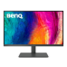 Benq PD2705U 27'', 3840x2160, IPS,  60Hz, 1200:1, 350cd, 5ms, HDMI, DP; 3*USB 3.0, USB C*65W, Thunderbolt 3, Speakers, Height adj 110, Pivot, 100% sRGB, Flicker-free;Low Blue Light, Calibration Report, 3Y, Grey