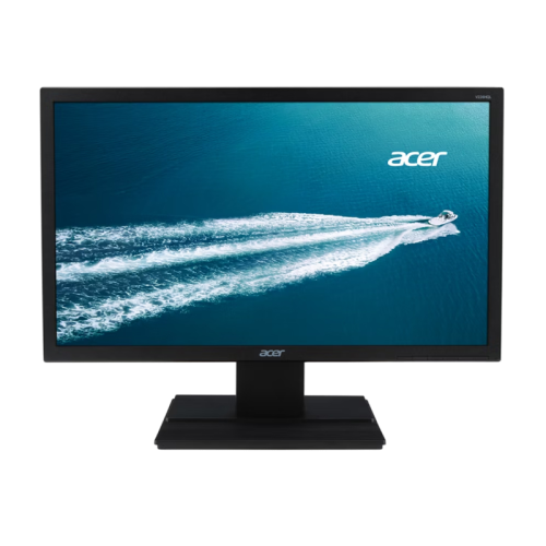 Монитор/ ACER V206QAbi 19,5'',  ZeroFrame No, Black Matt, 16:9, TN, 1600x900, 5ms, 200cd, 75Hz, 1xVGA+1xHDMI(1.4), Speakers No, sync: No, hdr: No, hadj No, DE: No, Vesa:100x100