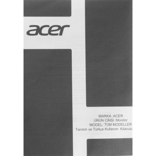 Монитор Acer XV272UF3bmiiprx 27'', 16:9, IPS, QHD, 0,5/1ms, 400cd, 300Hz, HDMI, DP, SPK, HAS