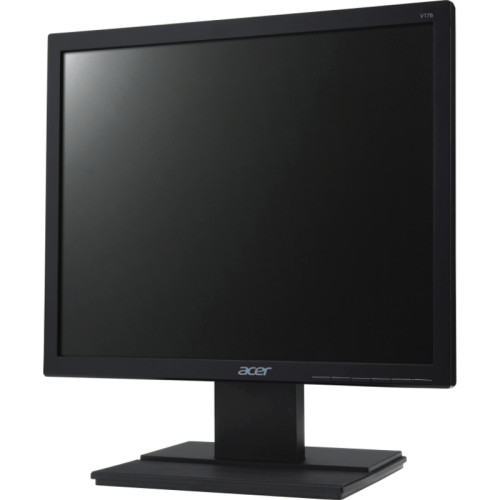 Монитор/ ACER V176Lbmi 17'', Black Matt, 5:4, TN, 1280x1024, 5 (GTG)ms, 250cd, 75Hz, 1xVGA + 1xHDMI(1.4) + SPK, Speakers 1Wx2, Vesa:100x100