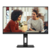 AOC 24E3QAF 23.8'', 1920x1080, IPS, 75hz, 20M:1, 300cd, 4ms, VGA, HDMI 1.4, DP 1.2, Speakers, H. adj 150mm, pivot, VESA, 3Y, Black