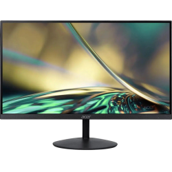 Монитор/ Acer SA242YH1bi 23,8'', ZeroFrame, UltraThin Black, 16:9, VA, 1920x1080, 4ms, 250cd, 100Hz, VGA , HDMI(1.4), Speakers 2Wx2, Vesa:75x75