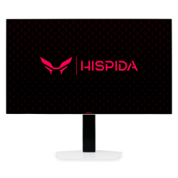 Монитор HISPIDA 27'' 2560x1440, OLED, 178/178, 0.03ms, 250nit, 1.5M:1, 280Hz, 2xDP 1.4/2xHDMI 2.1, noUSB-A, FreeSync, LowBlueLight, LTSP, ExtPWR, VESA 100x100, Black, 1y