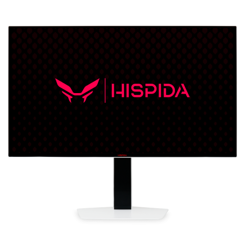 Монитор HISPIDA 27'' 2560x1440, OLED, 178/178, 0.03ms, 250nit, 1.5M:1, 280Hz, 2xDP 1.4/2xHDMI 2.1, noUSB-A, FreeSync, LowBlueLight, LTSP, ExtPWR, VESA 100x100, Black, 1y