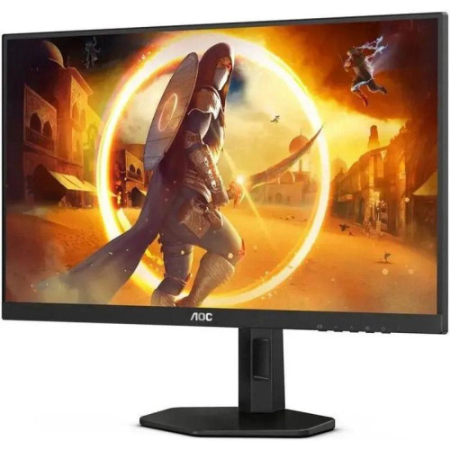 AOC Q27G4X 27'', 2560x1440, IPS, 180Hz, 80M:1, 450cd, 0.5ms, 2*HDMI, DP, Speakers, FreeSync, Flicker Free, G-Sync, H. Adj, pivot, VESA, 3Y, Black