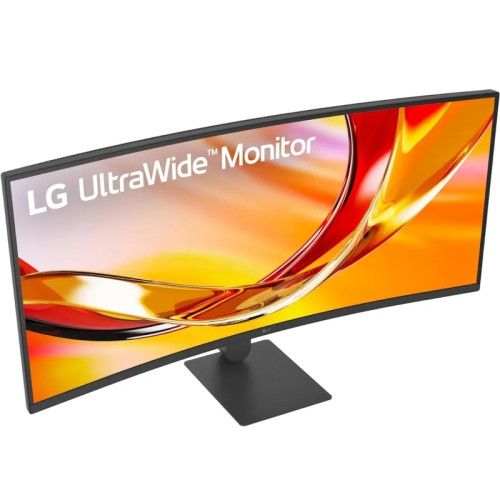 Монитор 34'' LG 34U640B-B/ LG 34U640B-B 34'' Curved 1800R, 3440x1440, VA, 178x178, 300nit, 144Hz, 5ms, 2HDMI/DP, 1USB-C, 2USB-A, LT, ExtPWR, 100x100VESA, Черный, 1y