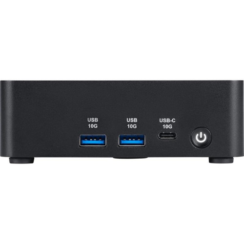 Неттоп MSI Cubi NUC AI 1UMG-060BRU Core Ultra 7 155H (1.4) Arc graphics без ОС 2x2.5GbitEth WiFi BT 120W черный (936-B20911-060)