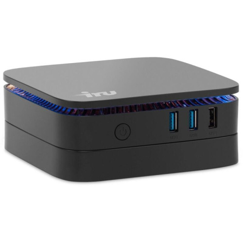Неттоп IRU 110JLCN Cel N4500 (1.1) 8Gb SSD256Gb UHDG Windows 11 Pro GbitEth WiFi BT черный (2152163) Неттоп IRU 110JLCN Cel N4500 (1.1) 8Gb SSD256Gb UHDG Windows 11 Pro GbitEth WiFi BT черный (2152163)