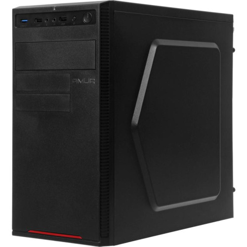 ПК Amur Нарвал B7I21 MT i3 12100 (3.3) 16Gb SSD512Gb UHDG 730 FreeDOS 2.5xGbitEth 400W мышь клавиатура черный (RUS) (2147008)