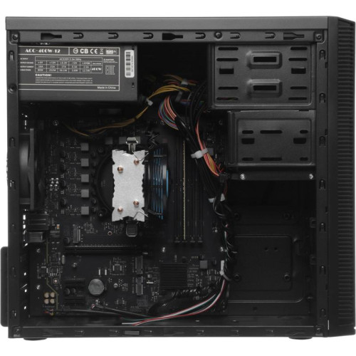 ПК Amur Нарвал B7I21 MT i3 12100 (3.3) 16Gb SSD256Gb UHDG 730 FreeDOS GbitEth 400W мышь клавиатура черный (RUS) (2147002)