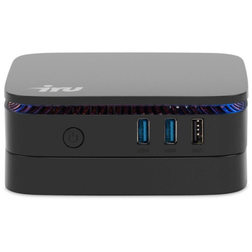 Неттоп IRU 110JLCN Cel N4500 (1.1) 8Gb SSD256Gb UHDG Windows 11 Pro GbitEth WiFi BT черный (2152163) Неттоп IRU 110JLCN Cel N4500 (1.1) 8Gb SSD256Gb UHDG Windows 11 Pro GbitEth WiFi BT черный (2152163)