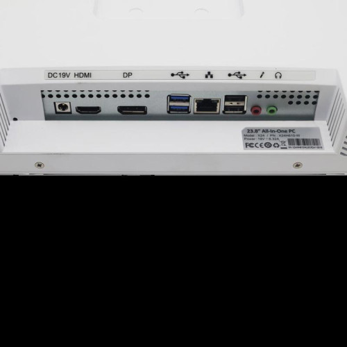 Платформа моноблока Prittec X24-Prittec H610 MB/WiFi+Bt/5M Camera/HDMI+DP/USB 3+Type C+SD/Regular stand/White/120W
