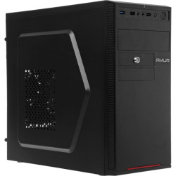 ПК Amur Нарвал B7I21 MT i3 12100 (3.3) 16Gb SSD256Gb UHDG 730 FreeDOS GbitEth 400W мышь клавиатура черный (RUS) (2147002)