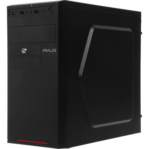 ПК Amur Нарвал B7I21 MT i3 12100 (3.3) 16Gb SSD256Gb UHDG 730 FreeDOS GbitEth 400W мышь клавиатура черный (RUS) (2147002)