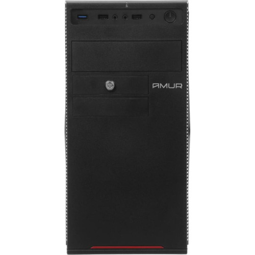 ПК Amur Нарвал B7I21 MT i3 12100 (3.3) 16Gb SSD256Gb UHDG 730 FreeDOS GbitEth 400W мышь клавиатура черный (RUS) (2147002)