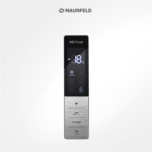 Морозильная камера MAUNFELD/ Морозильная камера с инвертором MAUNFELD MFFR185W, NoFrost, сенсорное управление, LED освещение, перенавешиваемые двери, дисплей, звуковая индикация при открытых дверях, энергоэффективность А++, уровень шума 40 дБ, цвет белый