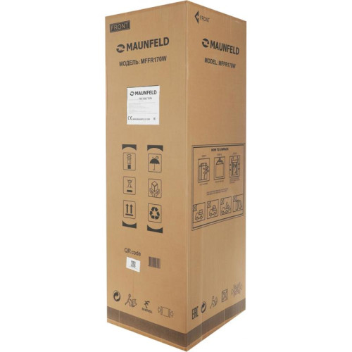 Морозильная камера Maunfeld MFFR170W белый