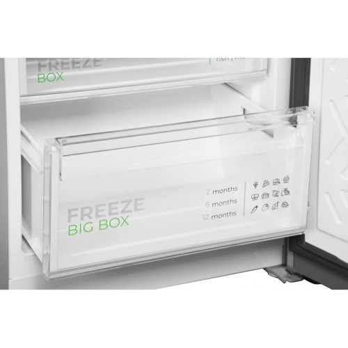 Морозильная камера Бирюса Б-M6046SN металлик