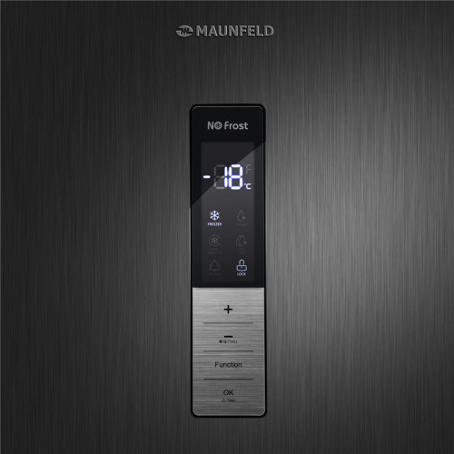 Морозильная камера MAUNFELD/ Морозильная камера с инвертором MAUNFELD MFFR185SB, NoFrost, сенсорное управление, LED освещение, перенавешиваемые двери, дисплей, звуковая индикация при открытых дверях, энергоэффективность А++, уровень шума 40 дБ, цвет черна Морозильная камера MAUNFELD/ Морозильная камера с инвертором MAUNFELD MFFR185SB, NoFrost, сенсорное управление, LED освещение, перенавешиваемые двери, дисплей, звуковая индикация при открытых дверях, энергоэффективность А++, уровень шума 40 дБ, цвет черна