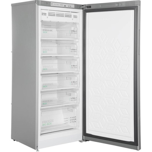 Морозильная камера Бирюса Б-M6046SN металлик