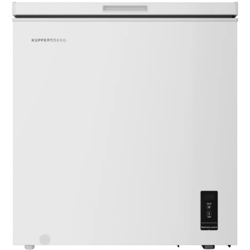 Морозильный ларь Kuppersberg/ Морозильный ларь Kuppersberg, High-Tech, отдельностоящий, ВхШхГ 84.5х77х56 см, объем 198 л, электронное управление, LED дисплей, антибактериальный пластик, супер заморозка, энергоэффективность А, цвет белый