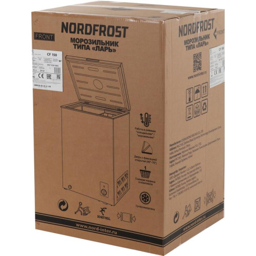 Морозильный ларь Nordfrost CF 150 белый 60Вт