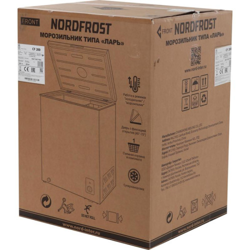 Морозильный ларь Nordfrost CF 200 белый 65Вт