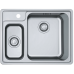 Мойка Franke 127.0688.780/ Best, Серия BELL, Мойка BCX 260 TL, мойка625 x 480 mm, чаша 360 x 415 x 180 mm,чаша 170 x 320 x 130 mm, монтаж сверху или вровень, скрытый перелив, крепления FastFix