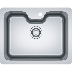 Мойка Franke 122.0689.806/ Best, Серия BELL, Мойка BCX 110-55 TL, мойка 610 x 480 mm, чаша 545 x 415/350 x 200 mm, монтаж под столешницу, скрытый перелив