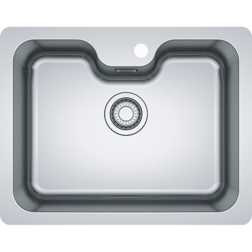 Мойка Franke 122.0689.806/ Best, Серия BELL, Мойка BCX 110-55 TL, мойка 610 x 480 mm, чаша 545 x 415/350 x 200 mm, монтаж под столешницу, скрытый перелив