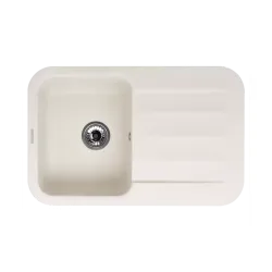 Кухонная мойка Kuppersberg/ Гранитная мойка 78 см, Ширина – 780 мм, Глубина – 500 мм, Глубина чаши – 200 мм, Размер основной чаши – 340*425 мм, Материал – искусственный гранит, Монтажная тумба – 45 см, Количество чаш – 1, Монтаж – врезная, Форма – прямоуг